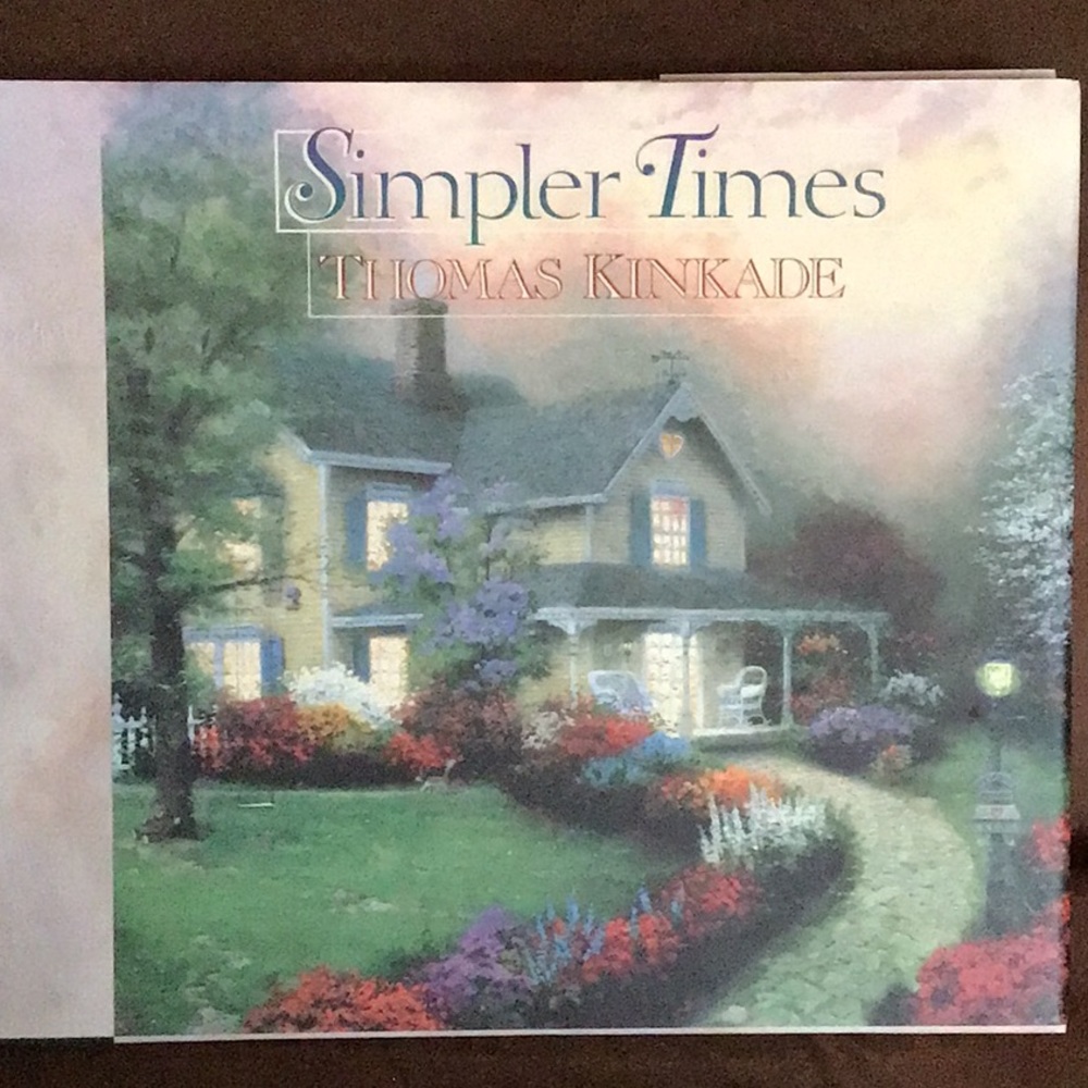 Thomas Kinkade Simpler Times Book